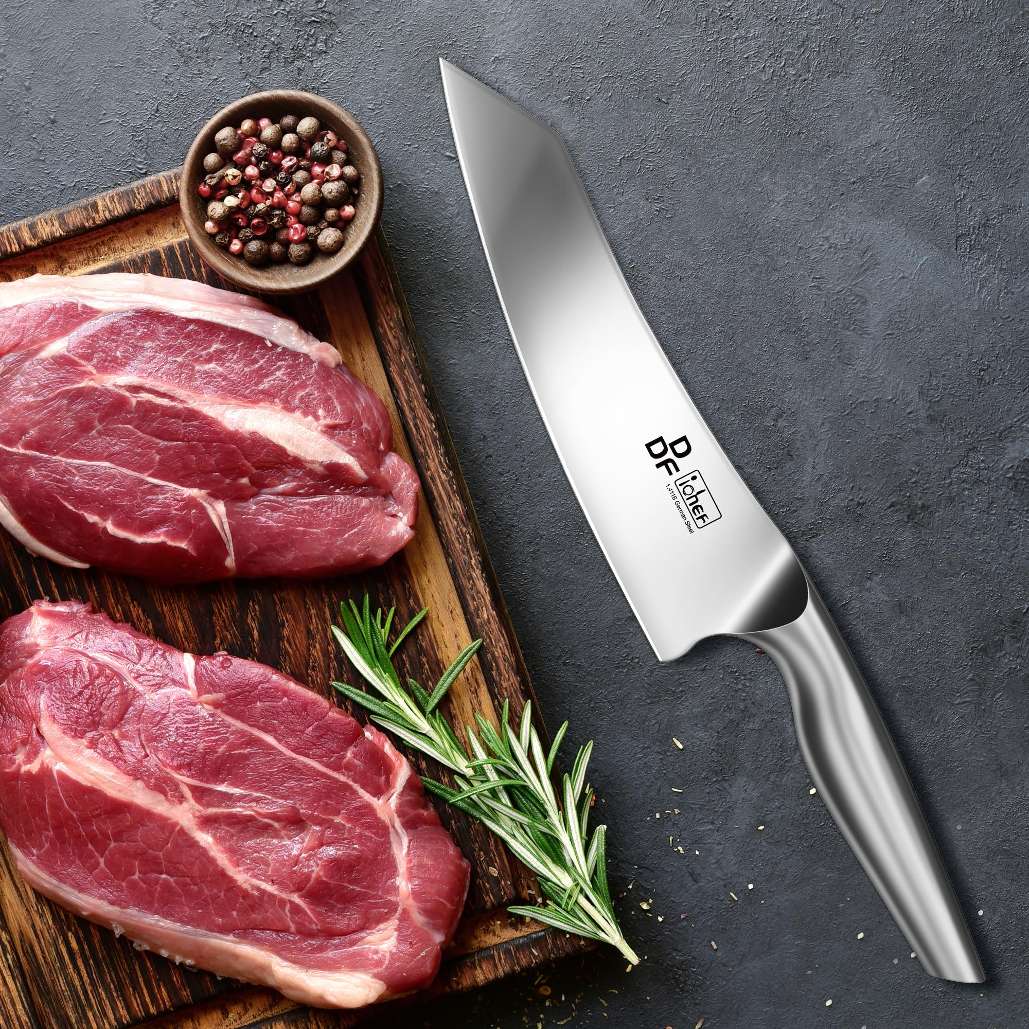 DDF iChef 三徳包丁 ステンレス製 Amazon | DDF iohEF 牛刀包丁 三徳包丁200mm 万能料理包丁シェフナイフ